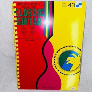 Pristine Vintage World’s Favorite Solos For Classic Guitar #43 1966 Vinson